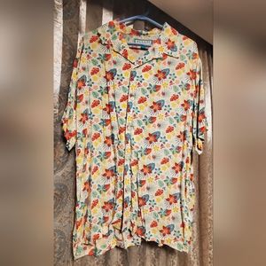 Mens sz Large Aulani Hawaiian shirt